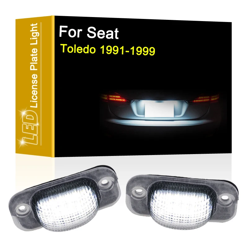 12V LED číselná doska Lampa pre sedadlo Toledo I 1991 1992 1993 1994 1995 1996 1997 1998 1998 1999