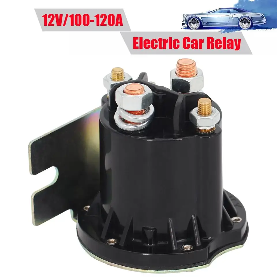 12V relé elektrického automobilu pre Boss Hyd01633 Hyd08831 Snow Plow Solenoid Ventil Motor Relé 4 Terminály Relé auto J0L4