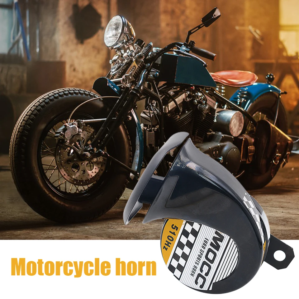 12V Slimák vzduchový roh LOUD Univerzálny motocykel roh s jedným tónom elektrický slimák roh pre motocyklové vozidlo pre vozidlo s nákladným autom