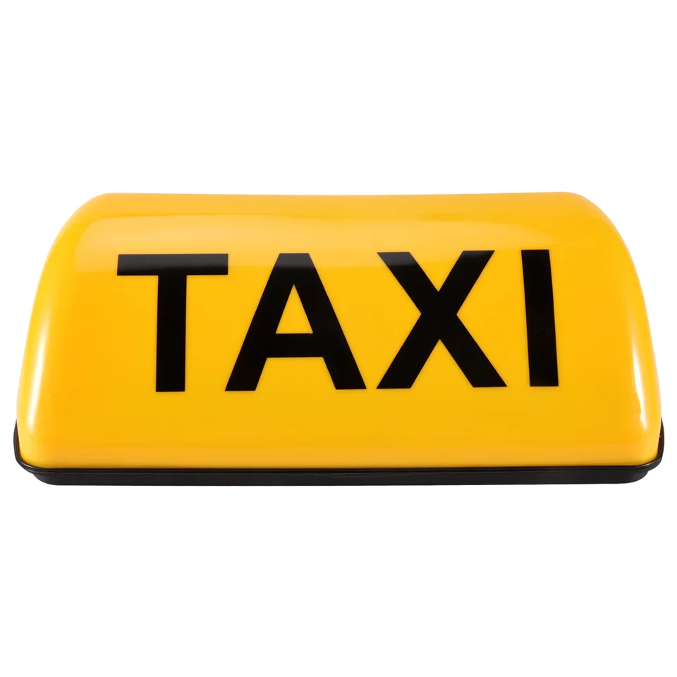 12V vodotesná horná značka magnetický meter kabína svetlo svetlo LED taxis -lampu - žltá - žltá