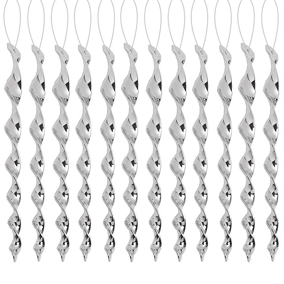 12x Bird Repelent Roating Scated Rod Reflexné špirálové odstrašujúce ovládacie zariadenie