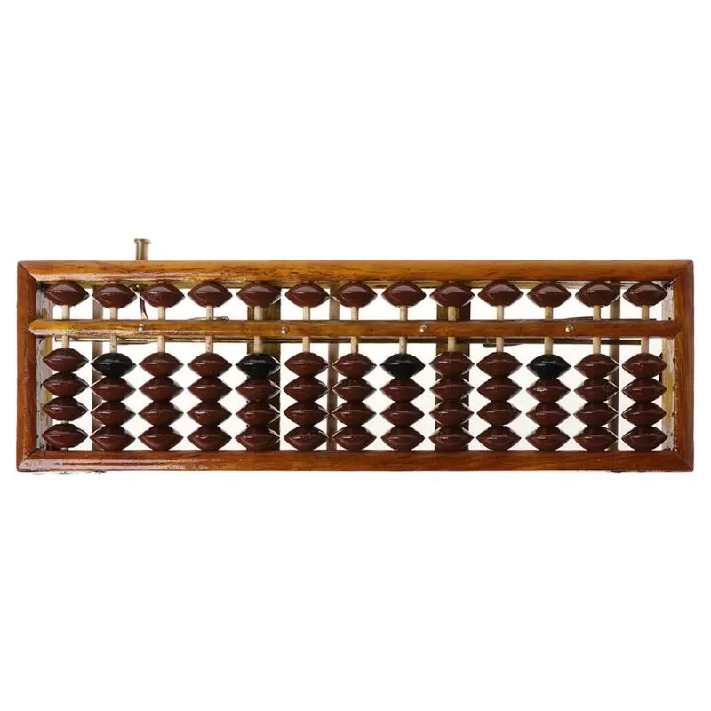 13/17/23 číslic Drevené Soroban Štandardný Abacus Čínska kalkulačka Počítanie matematického vzdelávacieho nástroja Začiatočníci