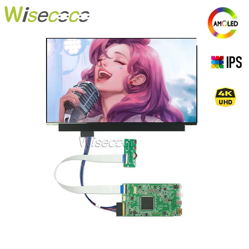 13,3 palca OLED AMOLED 4K Display IPS obrazovky UHD TYP C ODVODA 400NITS 3840X2160 GAMING MONIPLE NA LAPTOP XBOX SWITCH