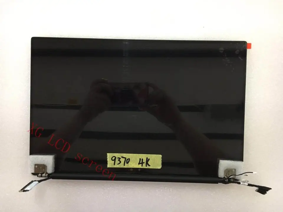 13,3 palcový originál pre Dell XPS 13 9370 P82G001 LCD dotyková zostava zostavy 3840*2160 UHD Striebro Plne testované