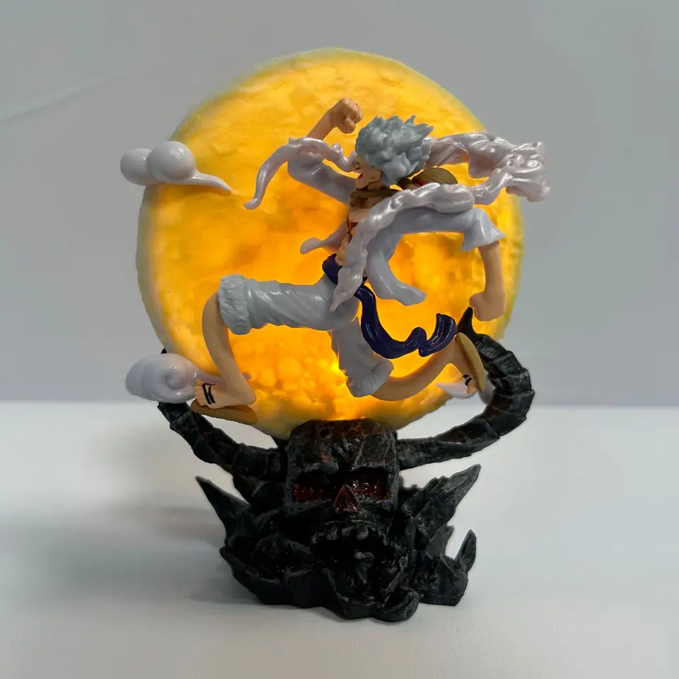 13 cm jeden kus anime figurín Mesiac víla Nika Monkey d Luffy akčná postava Model Model Zbierka bábiky Hračky darčeky