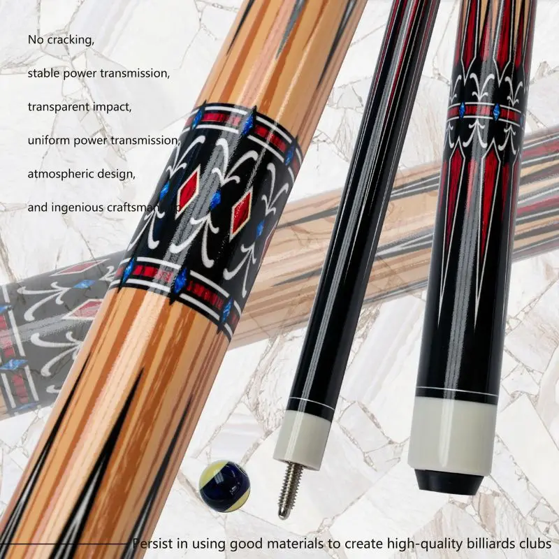 13 mm drevené biliardové cue drobné cue hriadeľové puzdro Sat