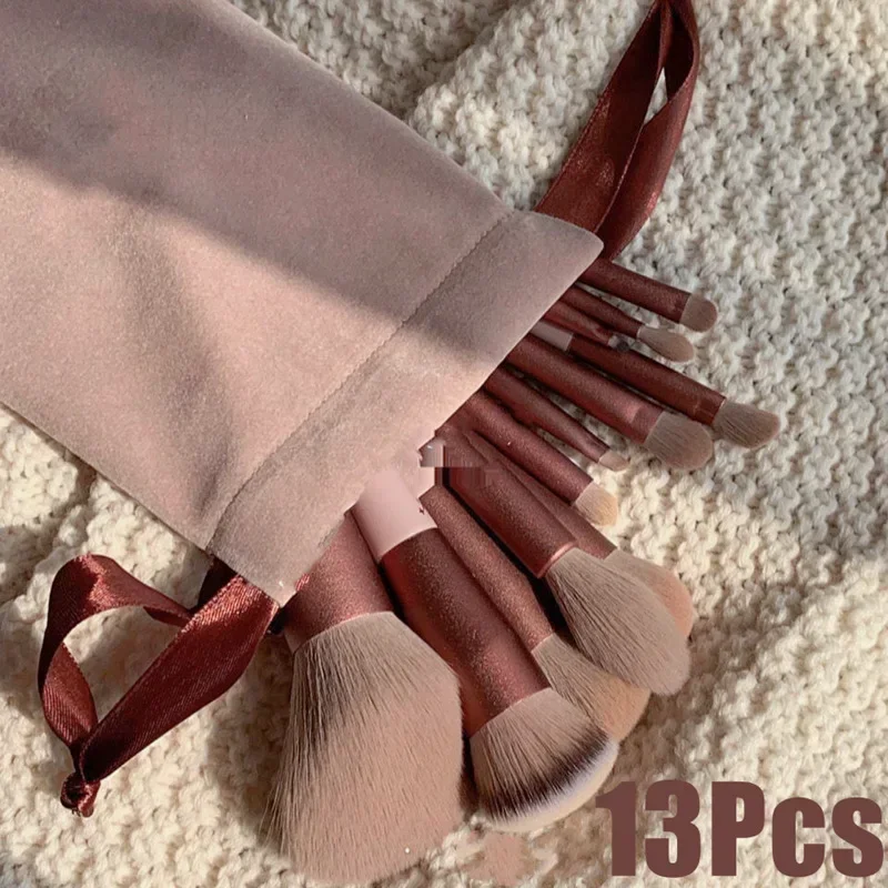 13 počítačov kefy na make -up set eye Shadow Foundation Dámske kozmetické kefové očné tiene Červenanie krásy Krása Soft
