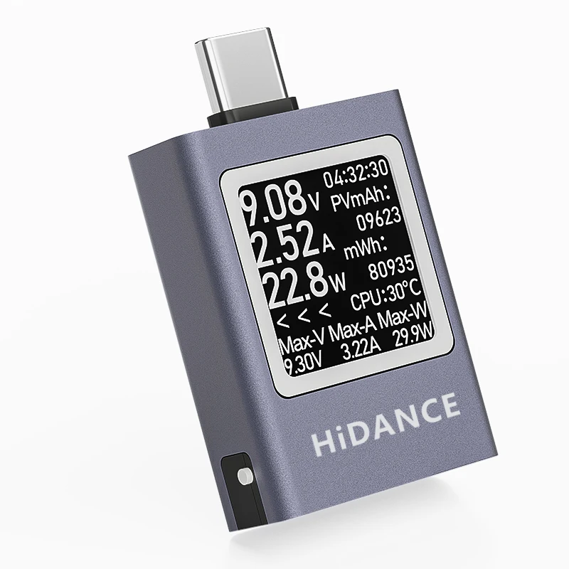 13 v 1 DC 4,5-50V 0-12A Multifunkčný digitálny displej DC napätie Ammeter Power meter typu C nabíjanie mobilného telefónu PD3.1 Tester