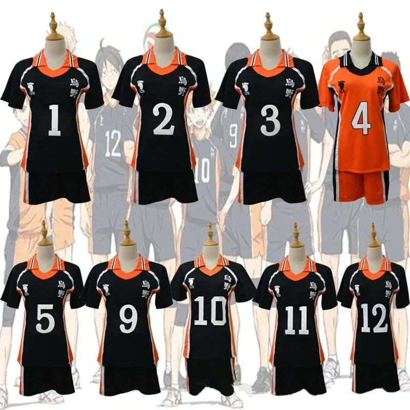 13 štýlov anime haikyuu cosplay kostým Karasuno High School volejbalový klub Hinata Shyouyou Sportswear Jerseys Uniforma set r set r