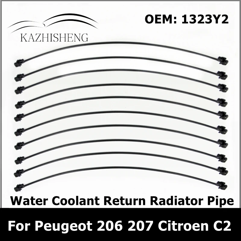 1323Y2 5/10 Vodné chladiace kvapaliny Radiator Radiátor pre Peugeot 206 207 Citroen C2 1323.Y2