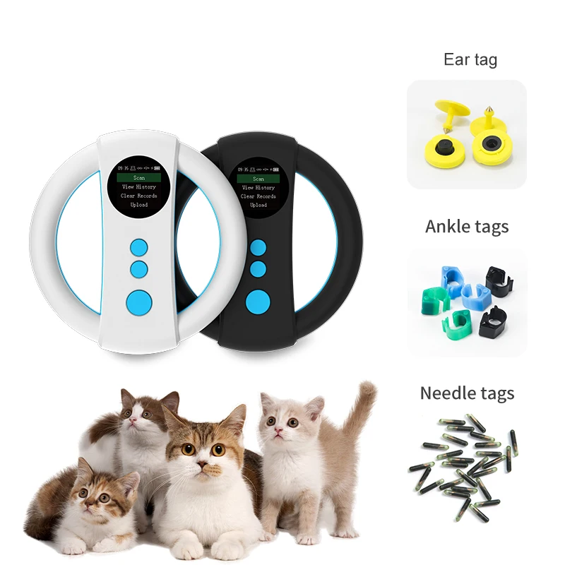 134.2kHz RFID Animal Tag Reader PET Microchip Scanner ISO11784/85 FDX-B Microchip pre domáce psie mačka Pig