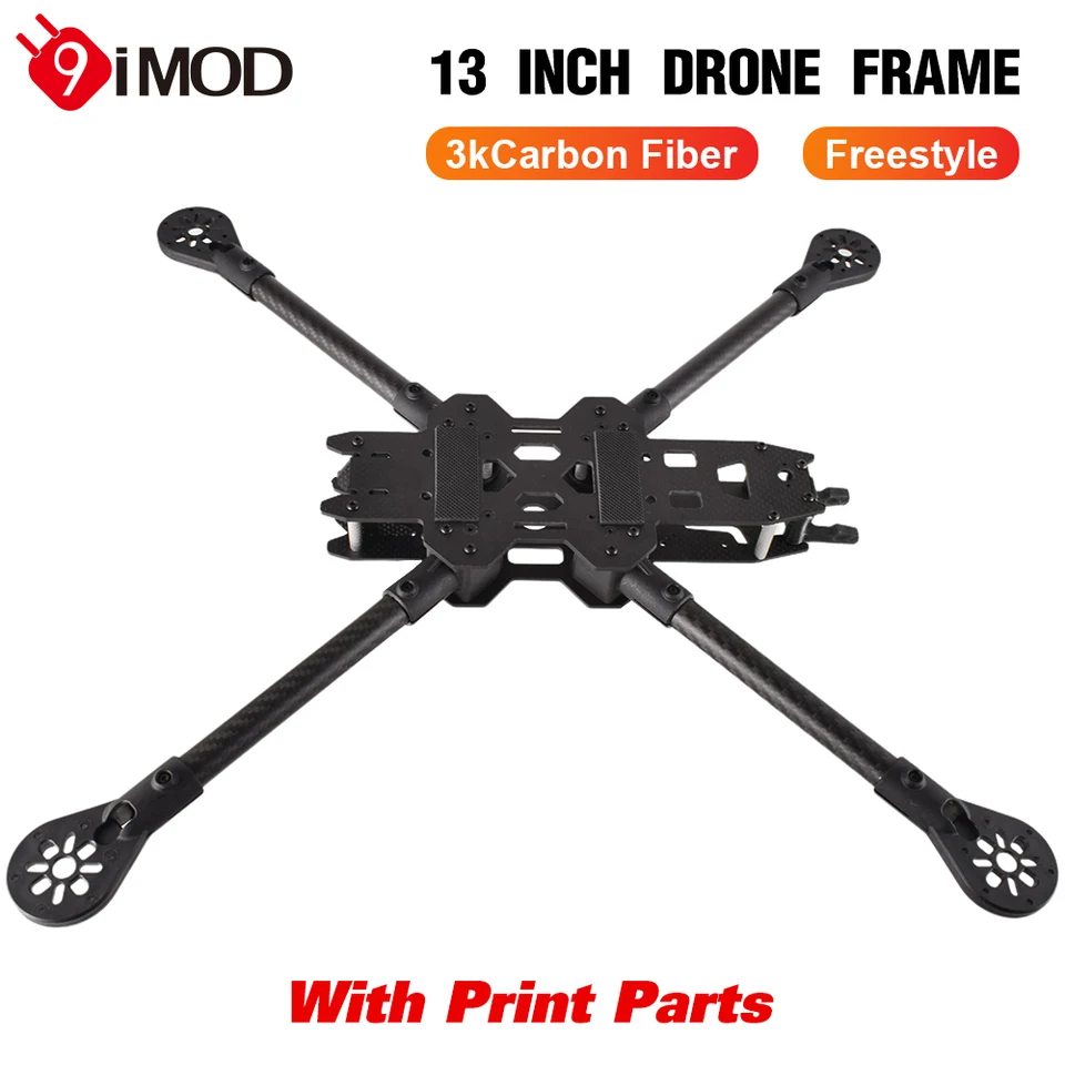 13inch 520 mm FPV Freestyle Frame Kit Quadcopter Rám pre RC DIY FPV