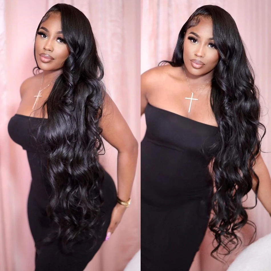 13x6 Body Wave Lace Lace predná parochňa 32inch Vodná vlna Lace Uzatvorená parochňa 100% ľudské vlasy parochne 13x4 HD predné parochne Čestné vlasové čipky Čestné vlasové čipky