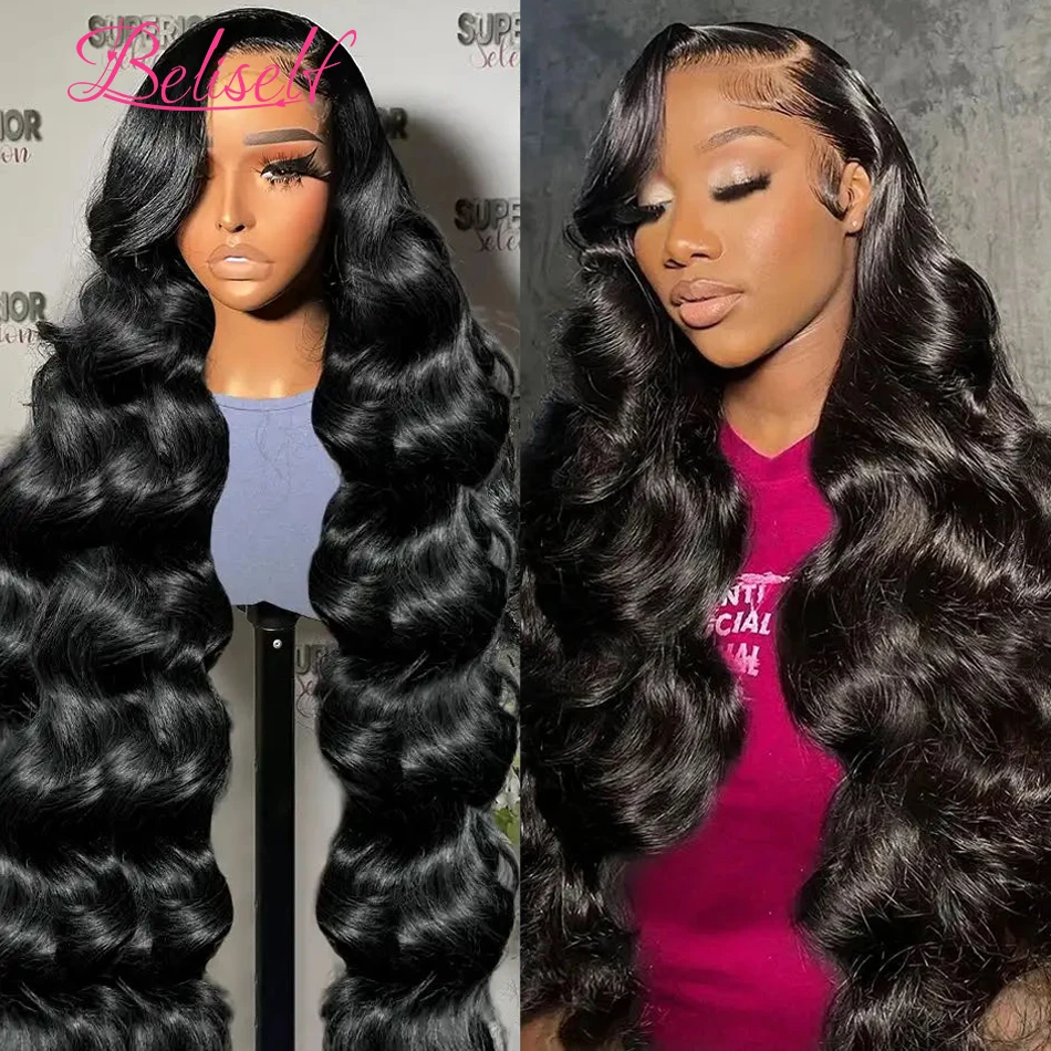 13x6 HD čipka čelnej parochne vlny Body Wave HD Lace Parochňa 13x6 Ľudské vlasy bez gluefary ľudské vlasy