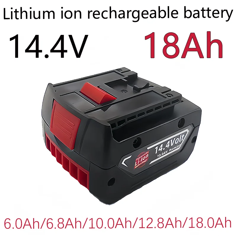 14,4V 18000 mAh Nabíjateľná lítiová batéria LPEGA Vhodná pre BOSCH bezdrôtových vŕtacích skrutkovačov BAT607 BAT607G BAT614 BAT614G
