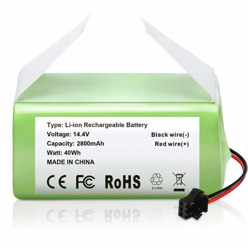 14,4V 2800 mAh batéria pre Eufy Robovac 15c 15t 25c 30 30c 35c Max G10 G15 G20 G30 Hybridné okrajové robotické príslušenstvo