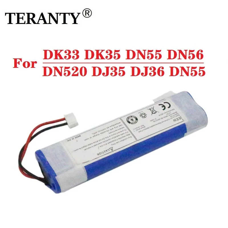 14,8V 2800 mAh pre ECovacs Deebot DJ35 Deebot DJ36 Deebot DK35 Deebot DK36 DK520 DN520 DN55 S08-LI-144-2500