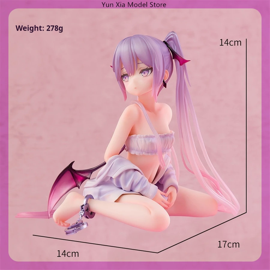 14 cm ružový predvečer Kľačie poloha nová karikatúra dievčenská postava Model socha chlapci kolekcia dekorácia dekorácia ozdoby hračky darčeky