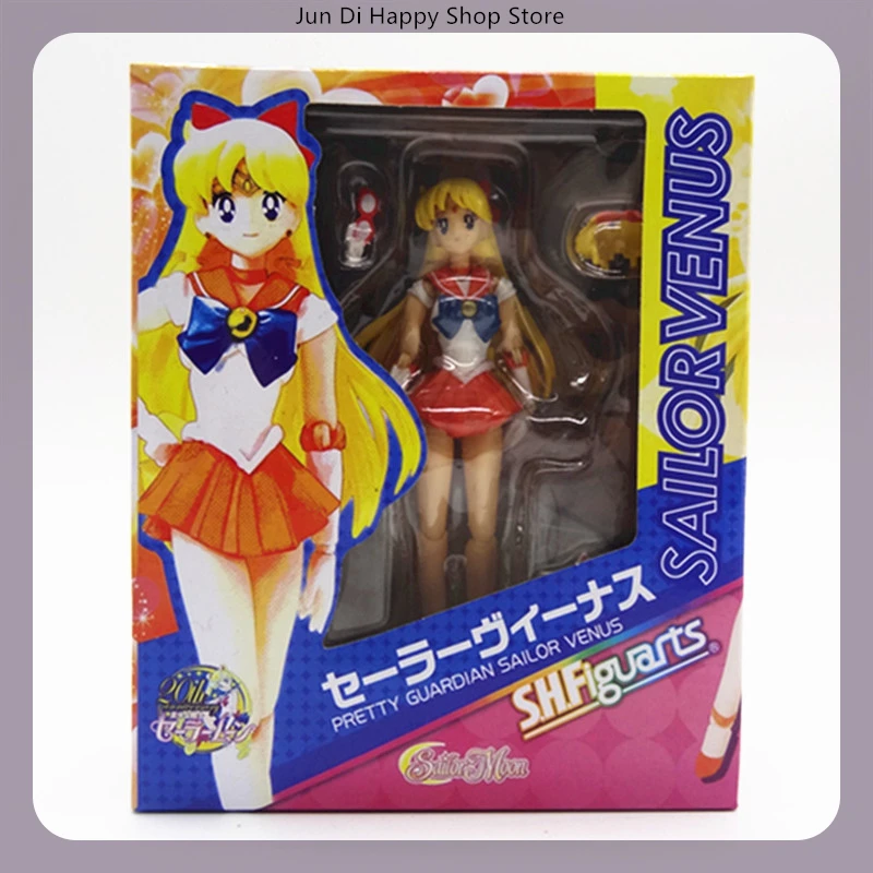 14 cm SHF Sailor Moon Krásne dievča Rôzne anime dievčenské postava Model socha chlapci zbierka dekorácia dekorácie ozdoby hračky darček
