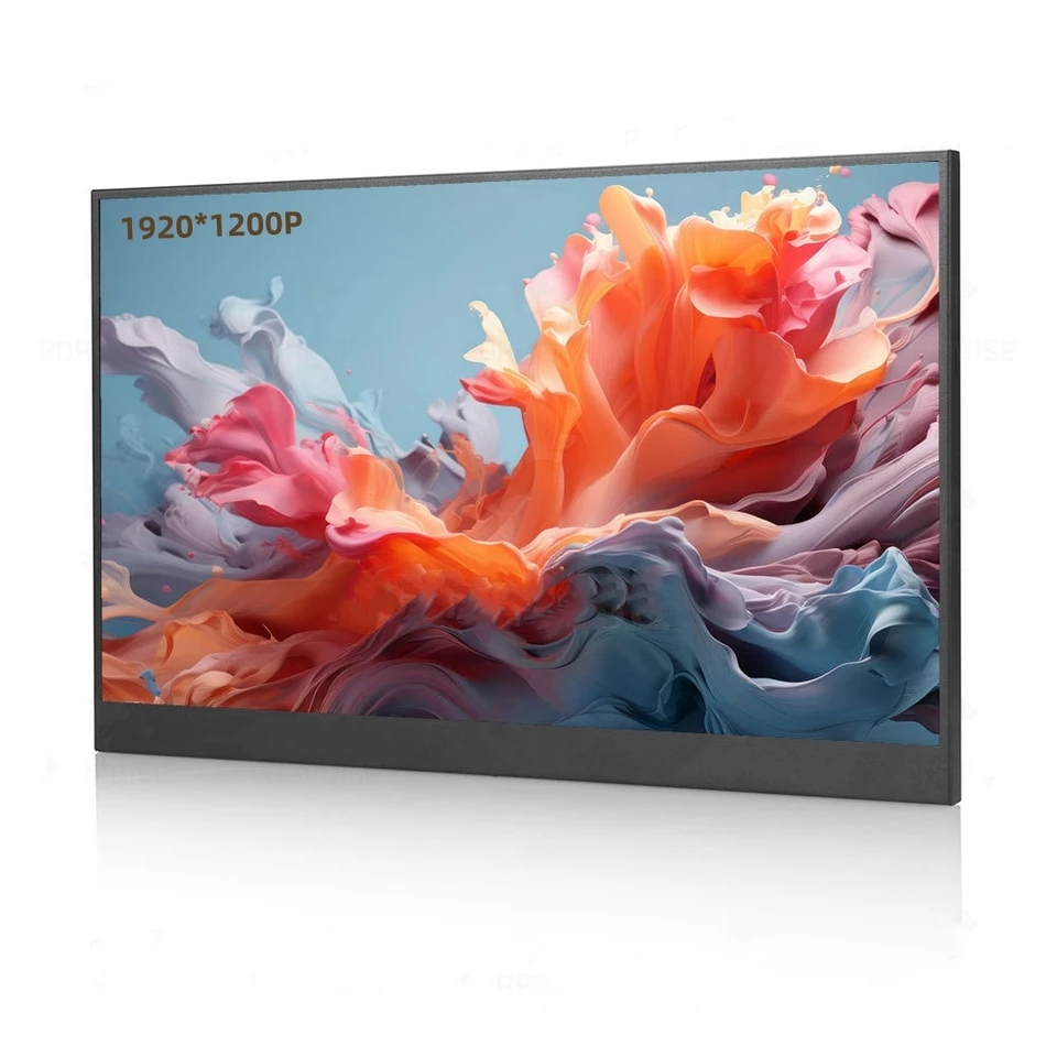 14-palcový prenosný monitor 1920*1200-60Hz Ultra-svižná plná HD IPS Druhý monitor pre herný displej Xbox pre laptop ps4