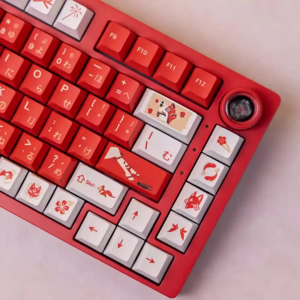140Keys/Set Honkai Star Rail Sparkle Keycaps pre Cherry MX Switch Keycap pre mechanickú klávesnicu Anime Gar Darček Custom DIY