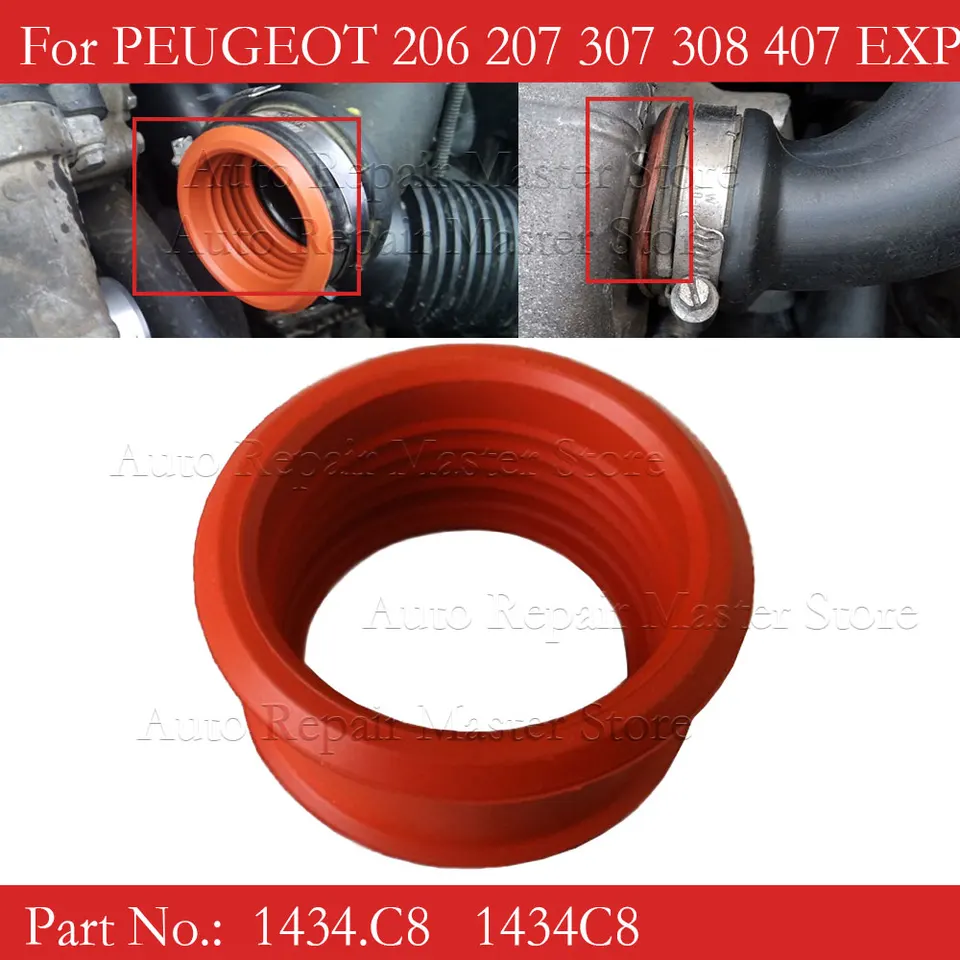 1434C8 Turbo Sleeve Guma Turbo Air Ruck Raleve 1434.C8 pre Peugeot 206 207 307 308 407 Expert Partner 1,6 HDI