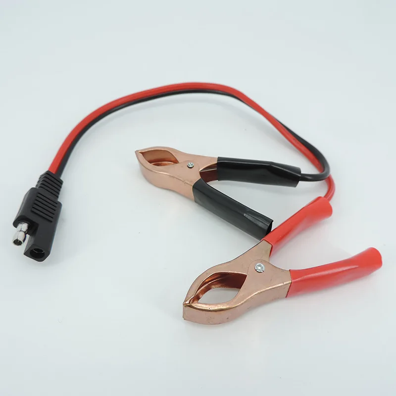 14awg 36 cm 2pin SAE rýchle odpojenie zástrčky do aligátora batérií káblové svorky konektory H2