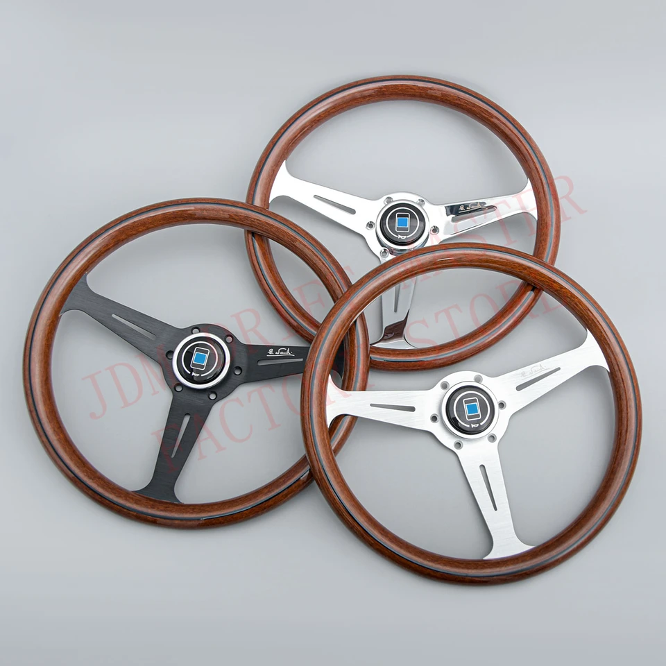 14inch 358 mm Nardi Classic Wood Resoer Wheel JDM Nardi Racing Sport Sport Call Wheel Auto príslušenstvo