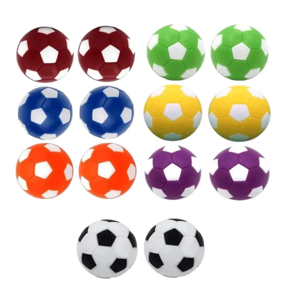 14ks foosball stolové loptičky stolové futbalové loptičky Mini 36 mm futbalová hra