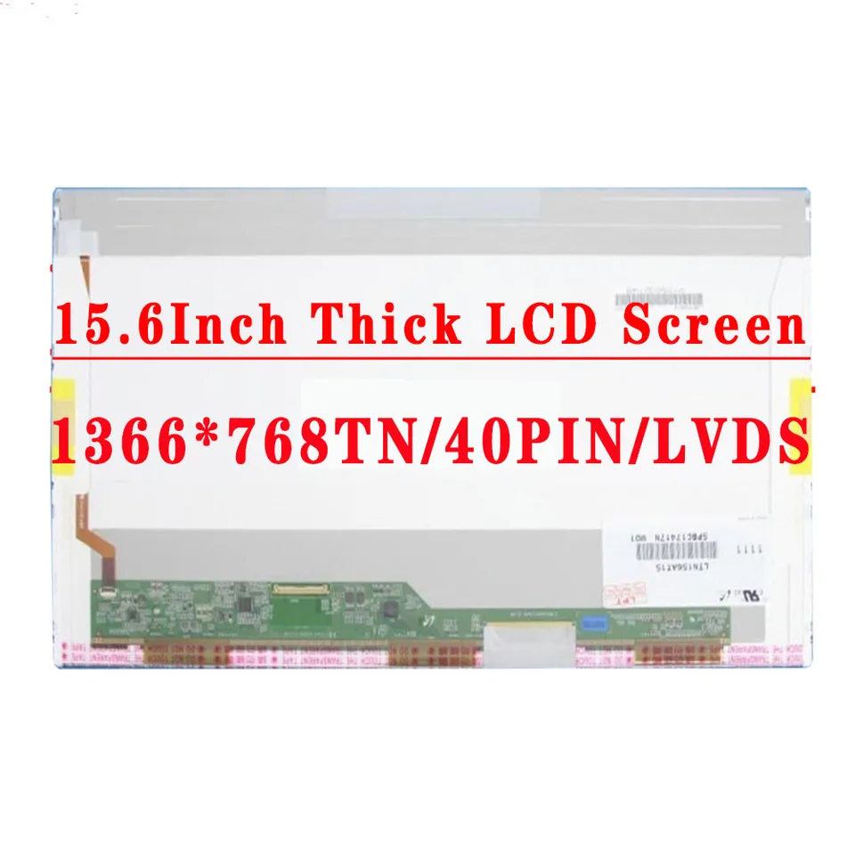 15,6 palca 1366x768 TN 40pins LVDS LCD obrazovka pre Lenovo G500 G505 G510 G550 G570 G580 Z570 Y500 Y550 B560 B575E B545 B570A B590