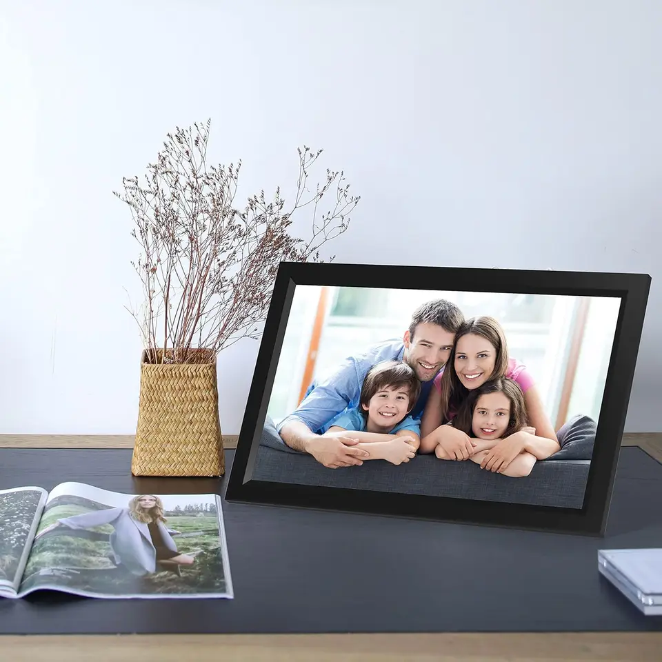 15,6 palca Vstavané v 64 GB WiFi Large IPS IPS Digital Photo Rám 1920*1080 WiFi Smart Frame Zdieľanie fotografií Videá prostredníctvom frame