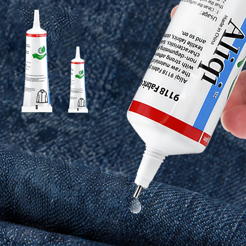 15/60 ml textilného lepidla rýchle suché textilné záplaty lepidla Všestranné opravy textílií Adhesívne vodotesné činidlo pre odevné textílie