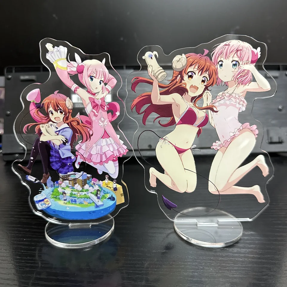 15 cm anime Demon Girl Next Door Figures yuko yoshida momo chiyoda cosplay cosplay akrylový stojan modelu tanier dekora