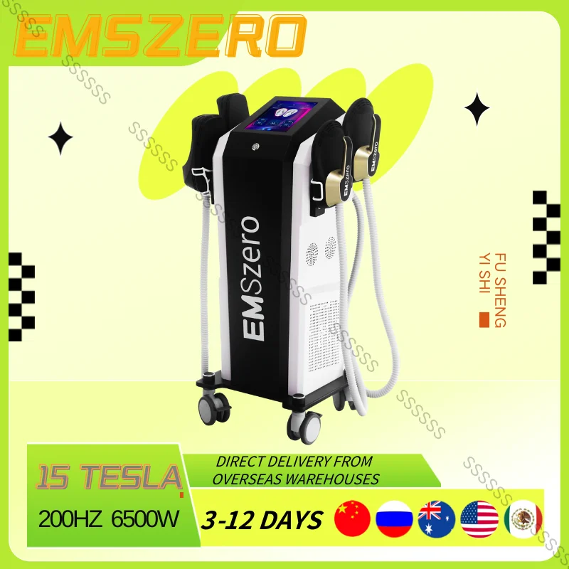 15 Tesla Neo Slimming Stroj schudnúť Nova ems elektro svaly stimulácia Body Sculpt Butt Build Emszero