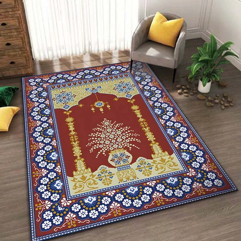 15 veľkostí Uctievanie modlitby Moslimský koberec koberec pre obývaciu izbu kúpeľňa Mat Creative Derormat Carpet pre spálňu