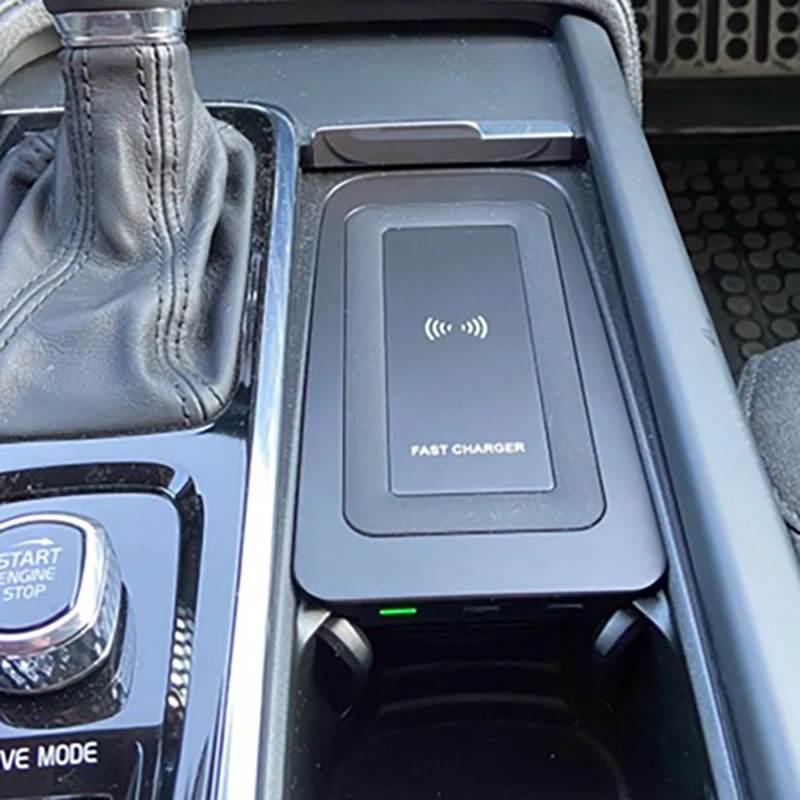 15 W bezdrôtová nabíjačka s rýchlym nabíjačkou nabíjačku na nabíjačke nabíjanie nabíjačku pre nabíjačku pre Volvo XC90 S90 V90 XC60 S60 V60 C60
