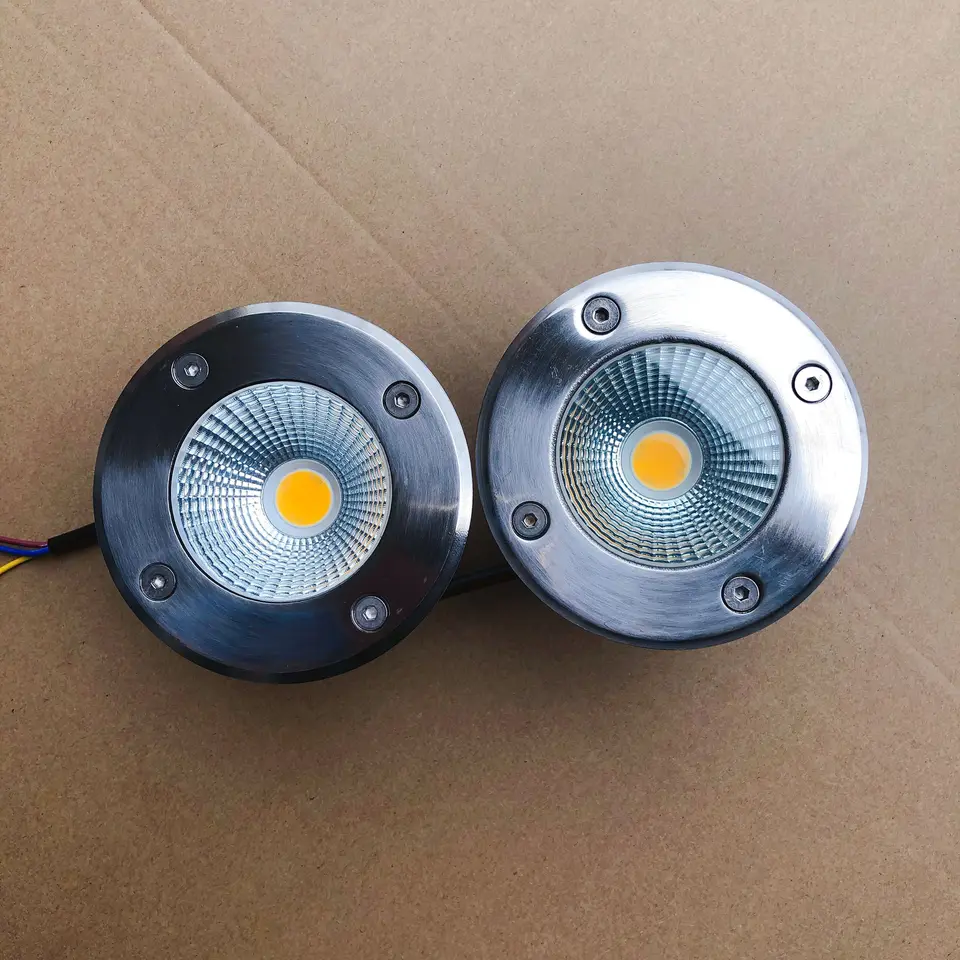 15 W stomabilná COB LED podzemná lampa AC85-265V/DC12V Vstupné reflektor