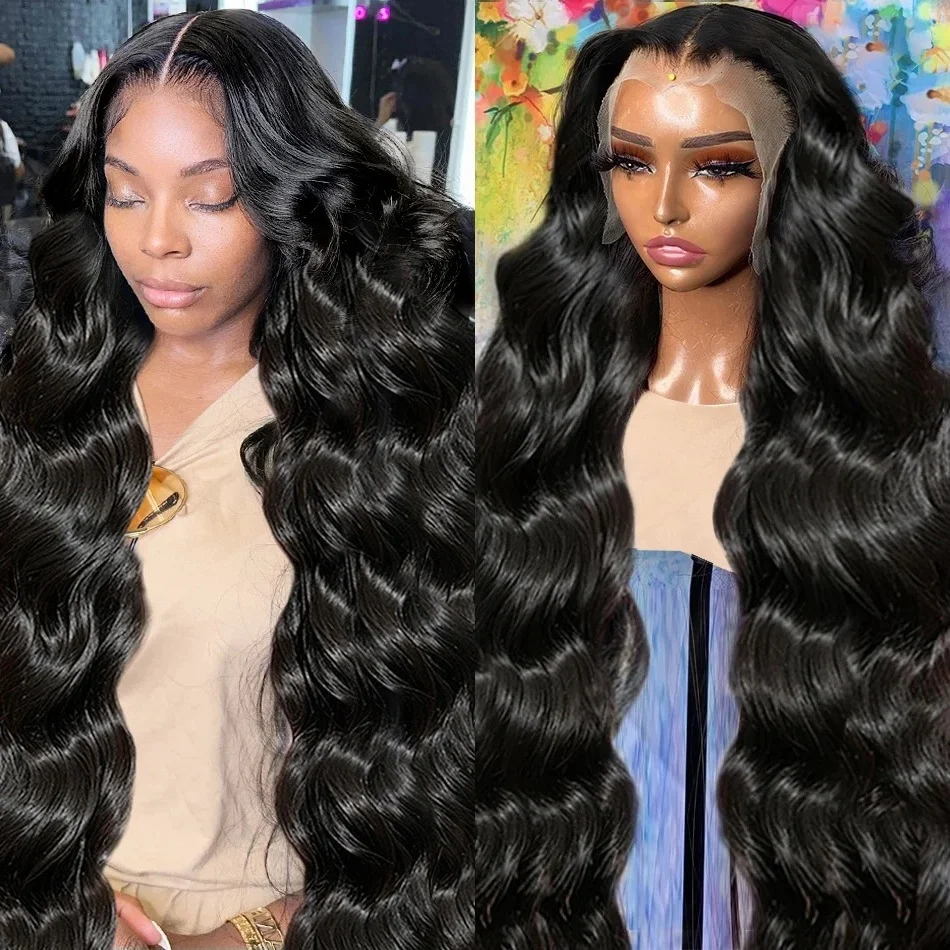 150% HD Vodná vlna 13x6 čipky predné ľudské vlasy Parochne Body Wave 5x5 Glueless Ready To Co.
