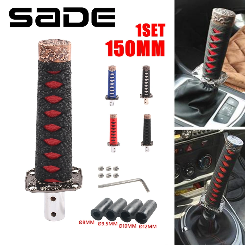 150 mm Universal JDM Katana Samurai Shift Shifter Shifter s adaptérom