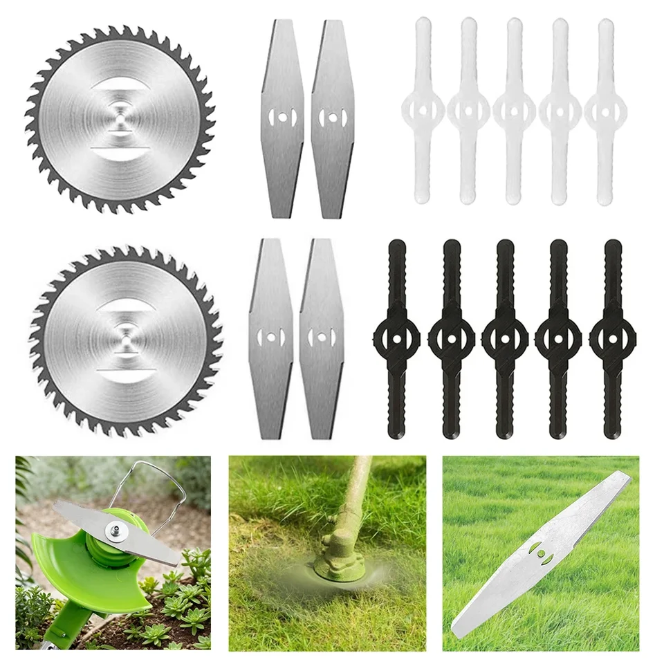 150 mm viacúčelová rezačka kefy bezdrôtové záhradnícke nástroje pre kosenie modelu záhradné scény Trimmers trávniky Knižové nože 8ks/set