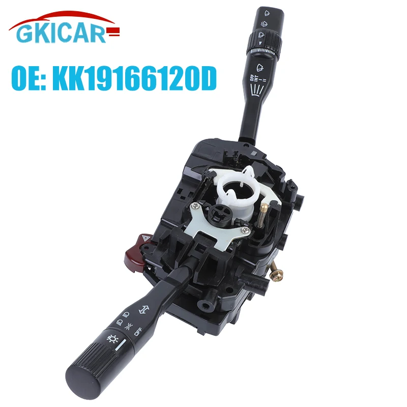 1533931 KK19166120D 6+5+2 kolíky Multifunkčný rozbočovací spínač regulácie prepínača pre Kia Pride 1993-2001