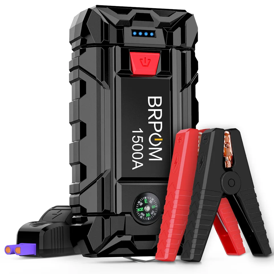15800MAH 1500A SKUP Jump Starter Power Bank 12v Prenosná auto posilňovacia nabíjačka Štartovanie benzínového dieselového automobilu Štartér