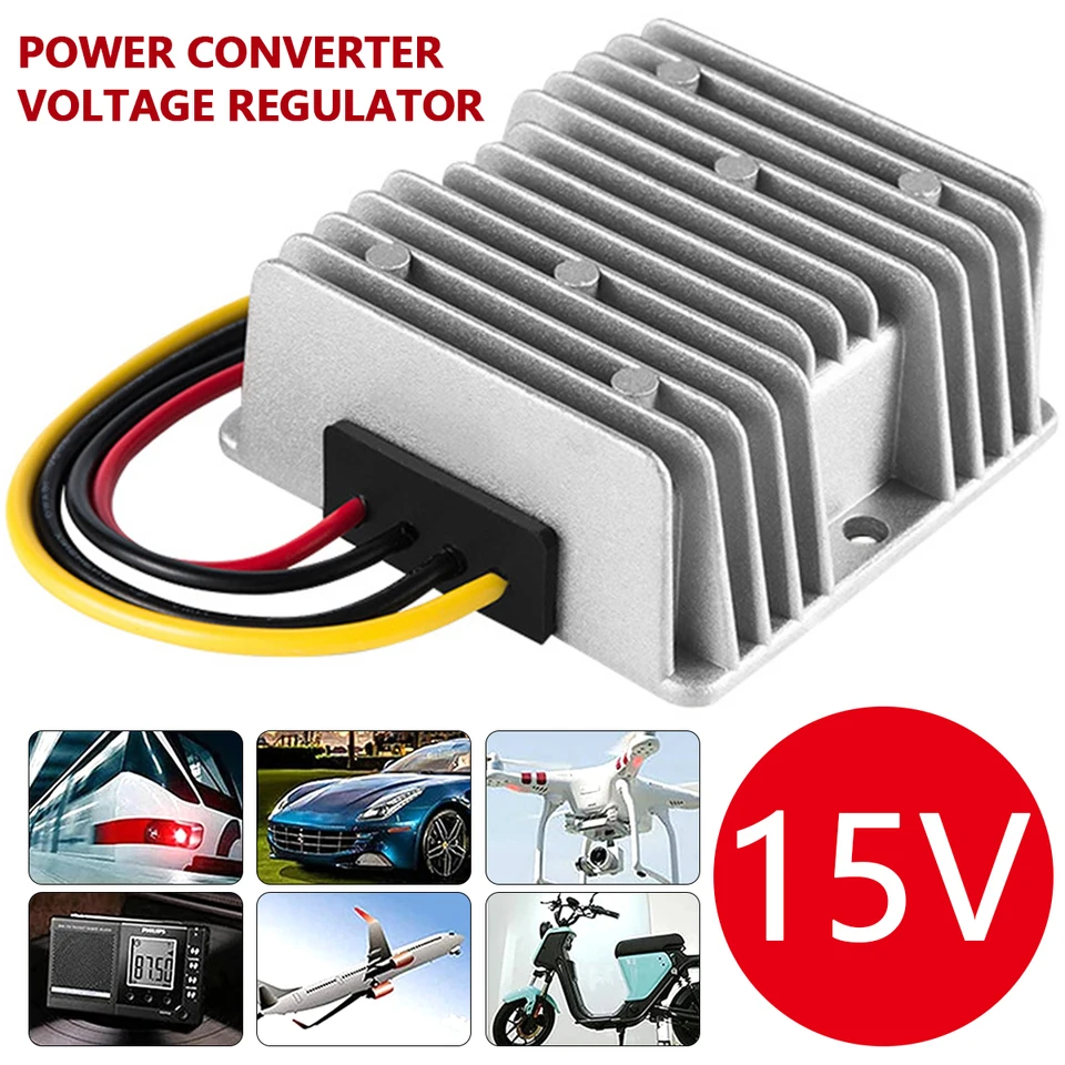 15a DC Buck Power Converter 9 ～ 14V regulátor napätia Krok nadol Max