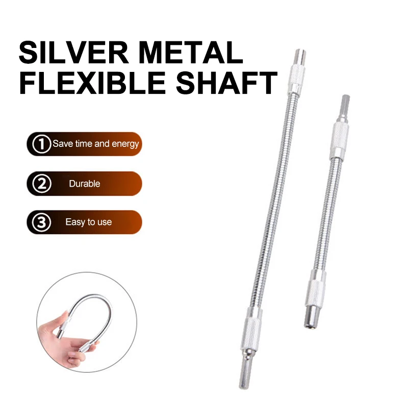 15cm-30cm hex flexibilný hriadeľ predlžovanie vŕtačky hex hex flexibilný nárazový hriadeľový nárazový nárazový nárazový skrutkovač bity predlžovacie tyče predlžovanie tyče
