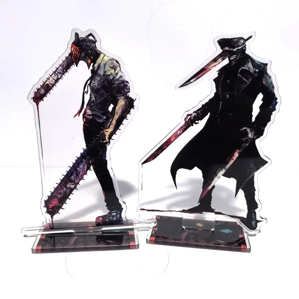 15cm reťazová píla MAN Anime postava Denji Power Acryl Stánok model DIY DECON STRANCE ZBRAJA DODÁSKA ZBRAJA HOODPOP ORNAMENT