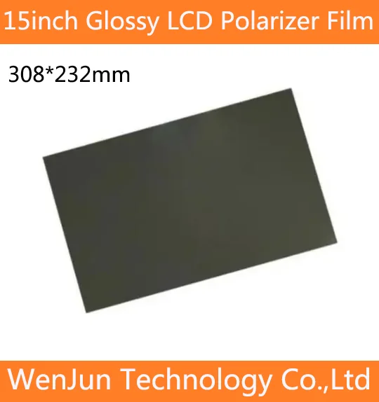 15inch 15 palcov 0degRee 90 stupňov 135degree lesklý LED LED polarizátor Film pre LCD LED ips obrazovky pre televízny LCD Monitor Super Clear