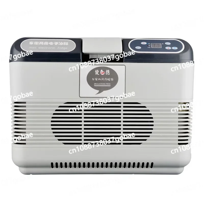 15L Outdoor RV Camping Picnic Thermoelectic Chladr a teplejšia mraznička AC1 DC Prenosná mini chladnička Domáca chladnička