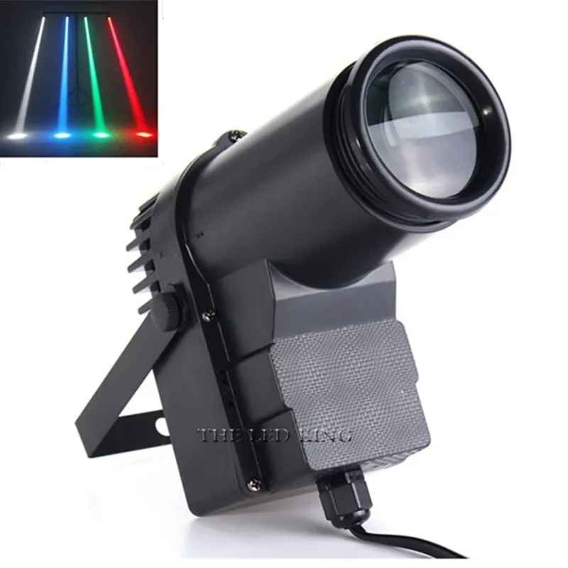 15W RGBWA MINI DMX512 STADE LIGHT 12W RGBW DISCO BEAM LED LED PINSPOT Svetlo pre DJ Party KTV zrkadlové guľové bodové svetlá Spotlighty Spotlights