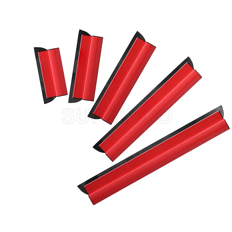 16/22/32/40 palcové omietky extrudované z nehrdzavejúcej ocele Flex Finishing Skimming Blade Sady pre sadrokartóny pásky