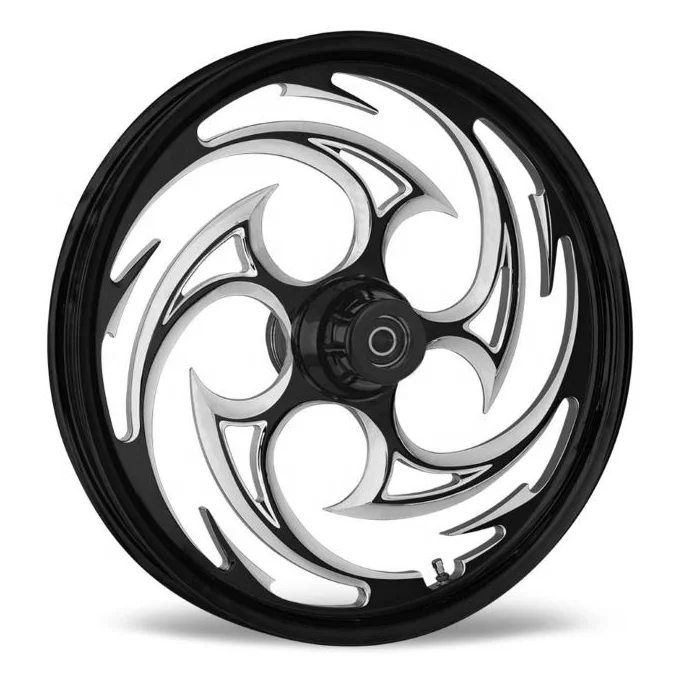 16 - 26 palcový chrómový hliníkový zliatinový zliatiny Motocyklové kolesá pre Harleys Davidsons Touring Street Glide Road Glide Ultra Electra